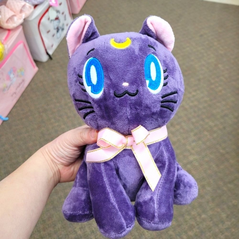 Brand New Sailor Moon Luna Toy Doll 8.5"
